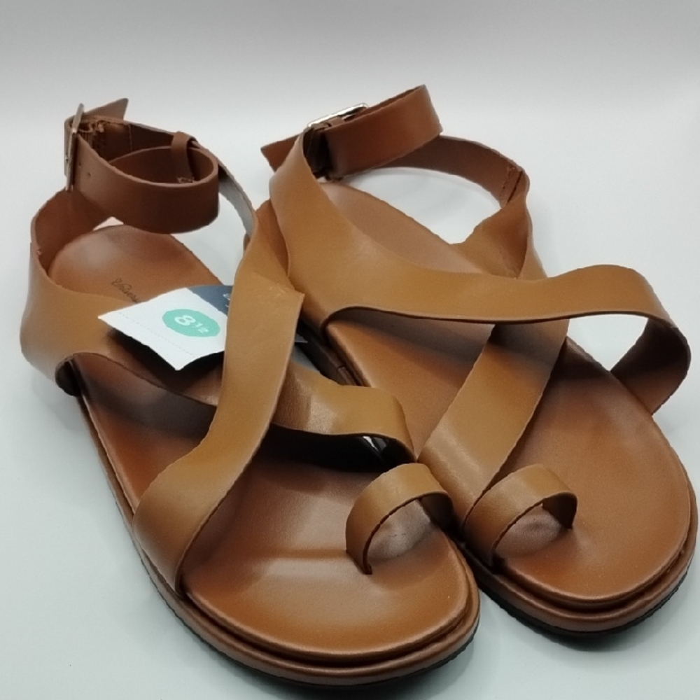 Universal Thread Tan Strappy Sandals